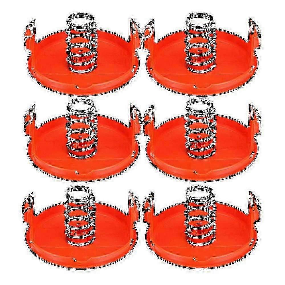 Trimmer Replacement Spool Cap,replace Rc-100-p,rc100p(6 Cap,6 Spring) SD