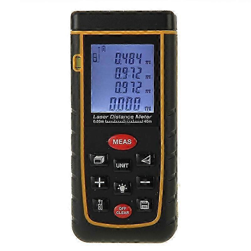 40m Handheld Laser Meter with Bubble Level
