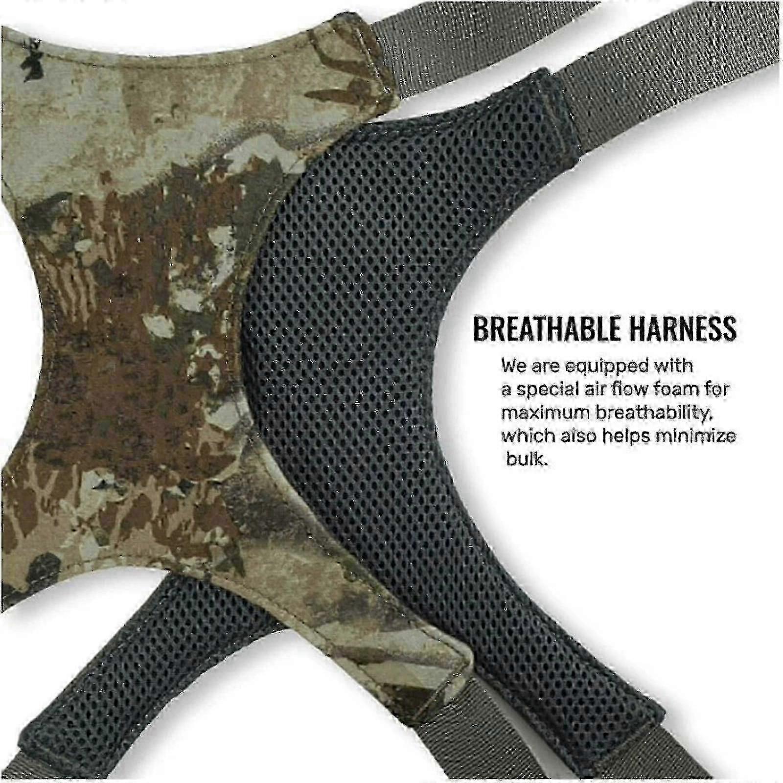 Adjustable Binocular Harness Compact Chest Pouch