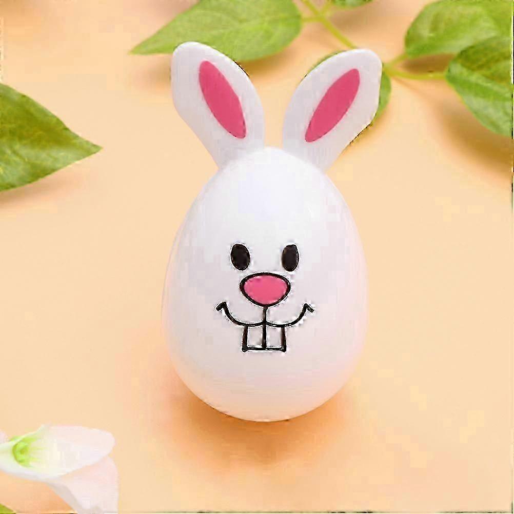 10 Pcs Rabbit Shape Fillable Easter Eggs Openable Candy Holder 26-27