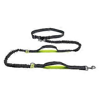 Nylon Elastic Dog Walking Harness Set