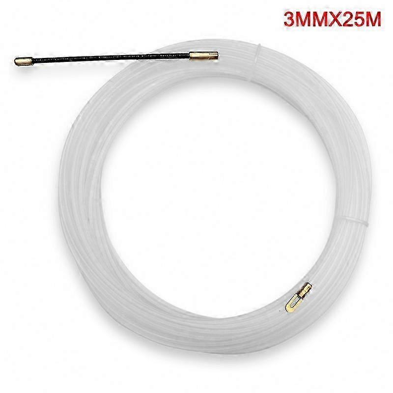 Nylon Fish Tape Wire Cable Puller, Extractor & Guide Device for Electrical Applications