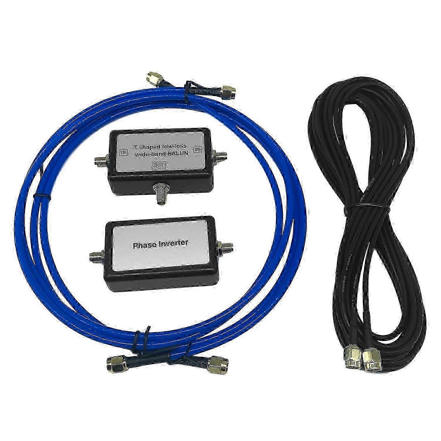 Portable passive magnetic loop antenna compatible with HF and VHF (simple)
