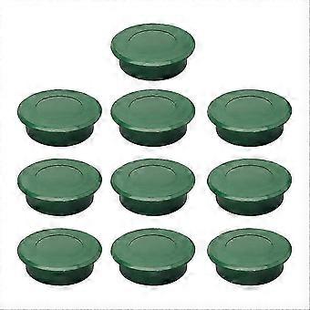 Confezione da 10 copri buche da golf resistenti, ideali per la pratica e l'allenamento. Copri buche compatibili con i putting green. Ottima qualità.