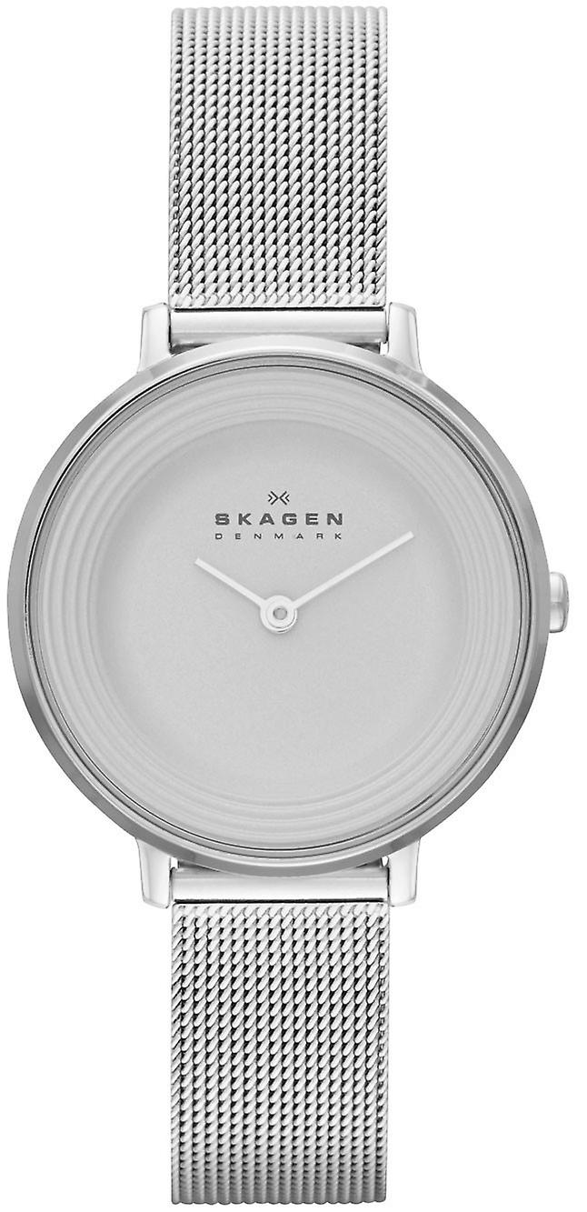 Skagen Ditte Quartz analog dame ur med SKW2211 rustfrit stål armbånd