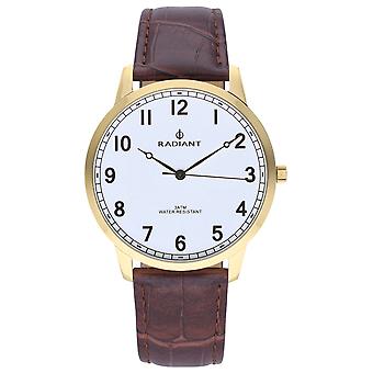 Classic 2 Quartz analoge man horloge met RA538603 Cowskin armband