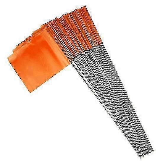 100Pcs Tear-Resistant PVC Landscape Flags