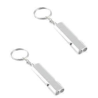 Metal Emergency Whistle With Compass