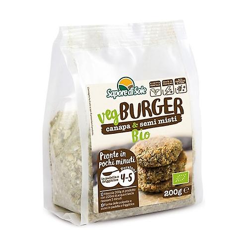 VegBurger with Hemp and Mixed Seeds 200 g