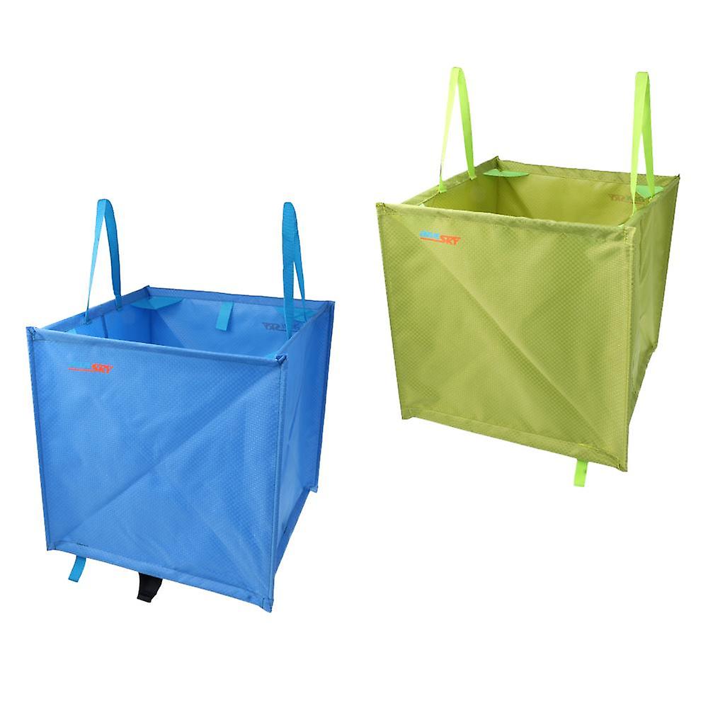 2 Pieces Folding Climbing Arborist Throw Line Throw Weight Bag Storage Cube
