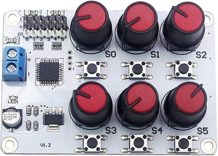 6-Kanal-Digital-Servo-Tester mit Überstromschutz1pcs