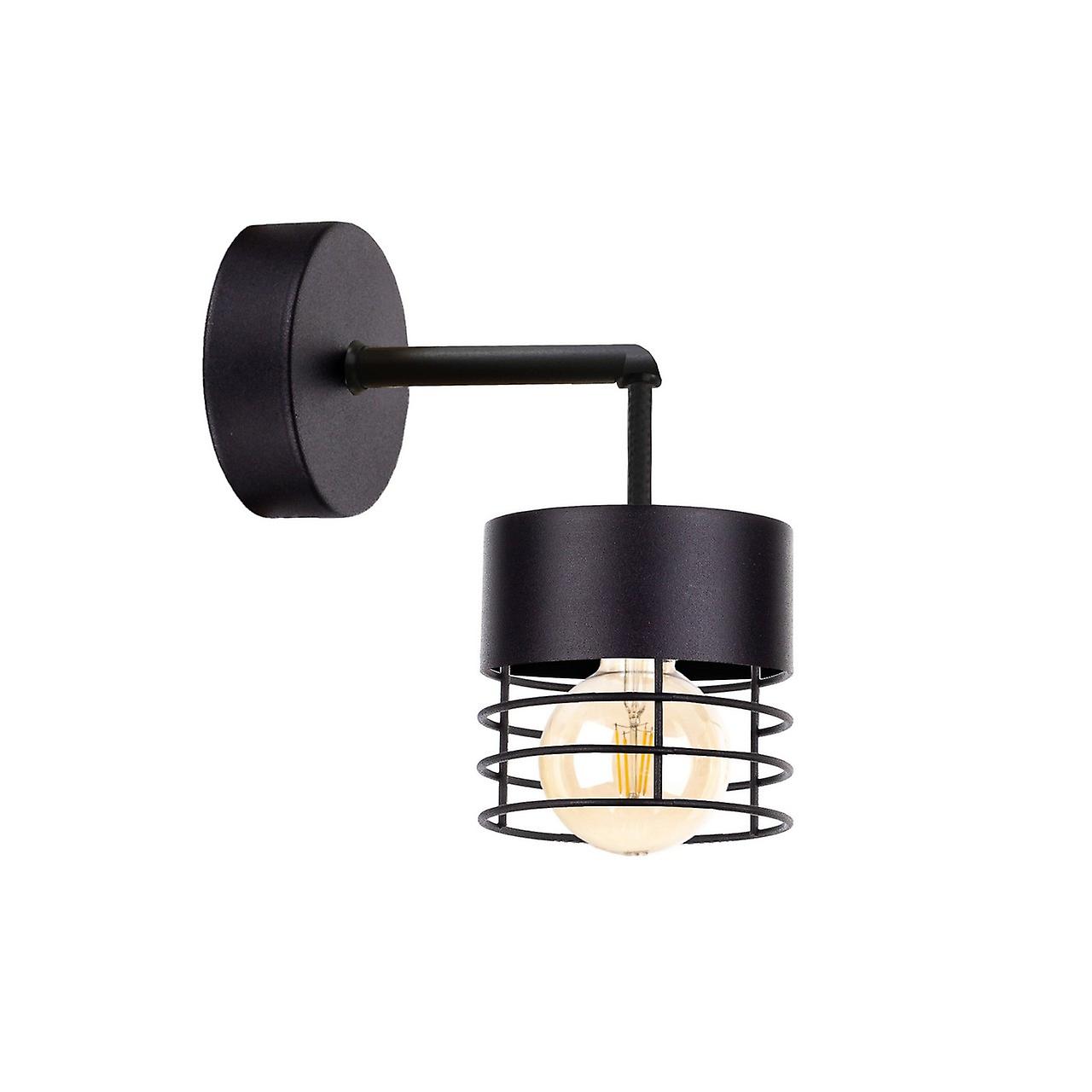 Elle Wall Lamp Black, 12cm, 1x E27