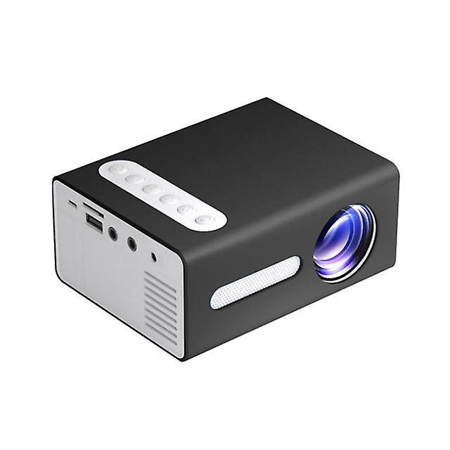 T300 LED Mini Projector Home Theater Media Audio Player Support 1080P Video Pocket Portable Projector