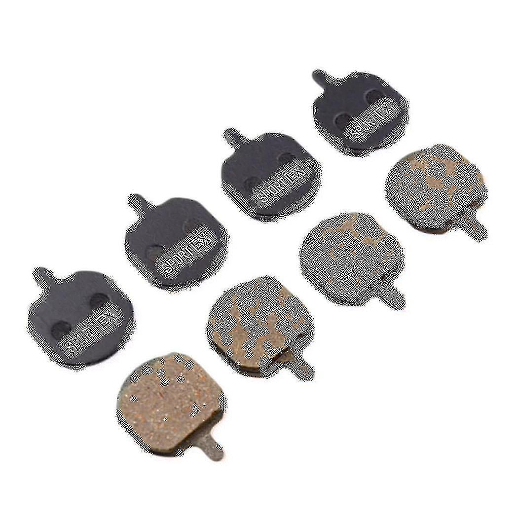 4 Pairs, Bicycle Disc Brake Pads For Mx2 Mx3 Mx4 Sole, Gx-c, Jak-5 Caliper, Sport Class,resin