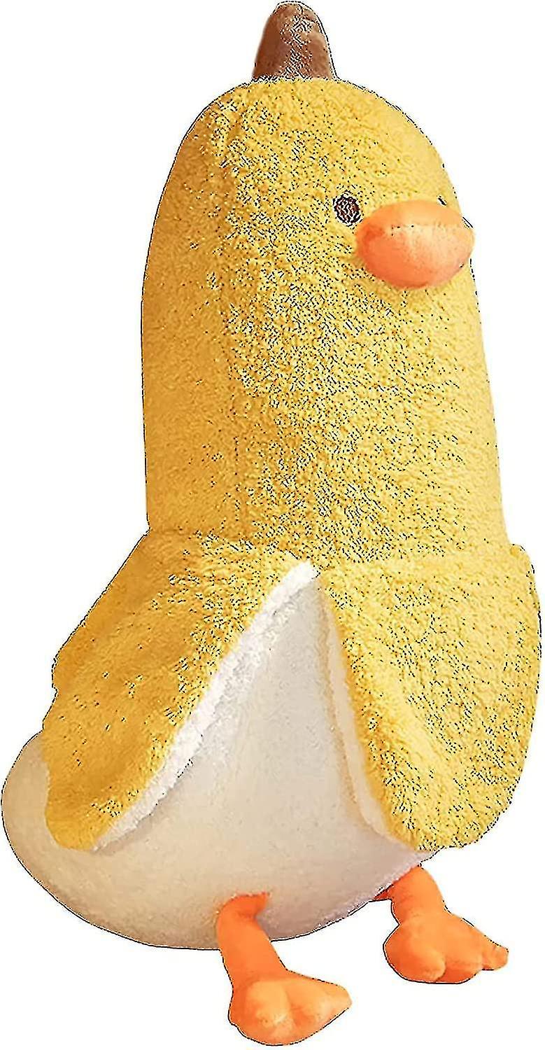 Banana Duck Plush Toy Yellow 19.7"