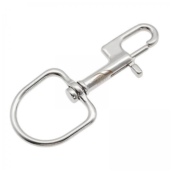 6xPaslanmaz Çelik Döner Cıvata Çıtçıtlı Kanca Klipsi Tüplü Dalış 110mm Tek Uçlu