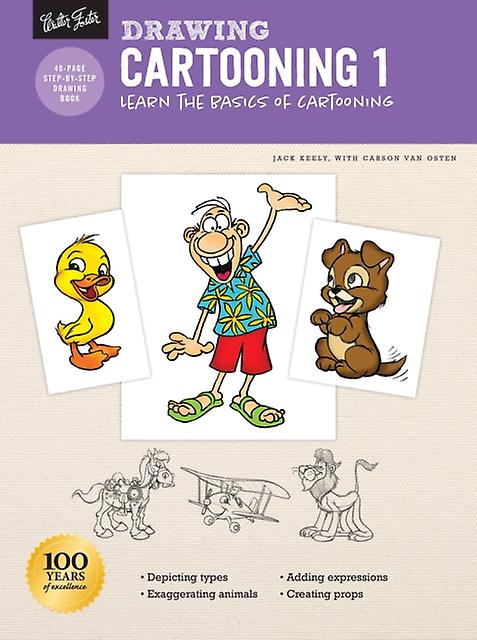 Drawing Cartooning 1 by Carson Van Osten Paperback
