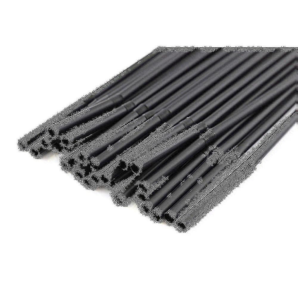 100/1000pcs Black Flexible Drinking Straws Wedding Party