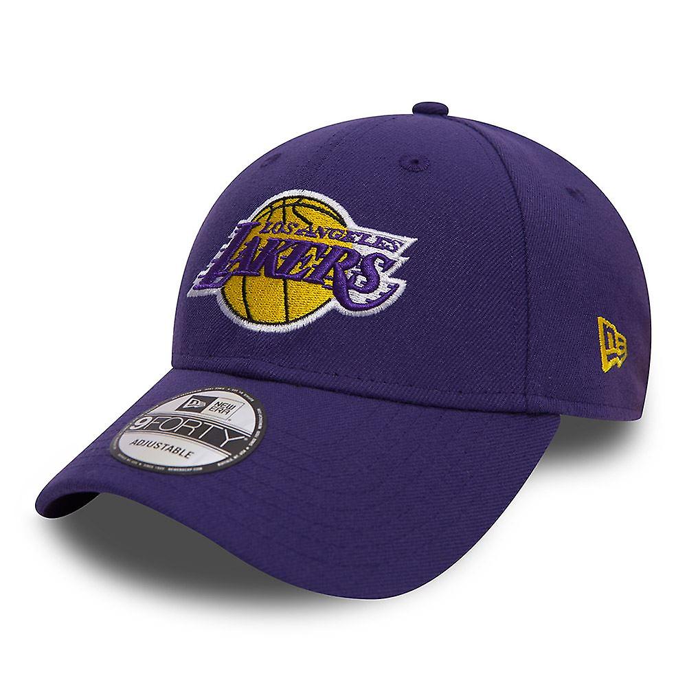 Los Angeles Lakers 9Forty Adjustable Curve New Era Cap