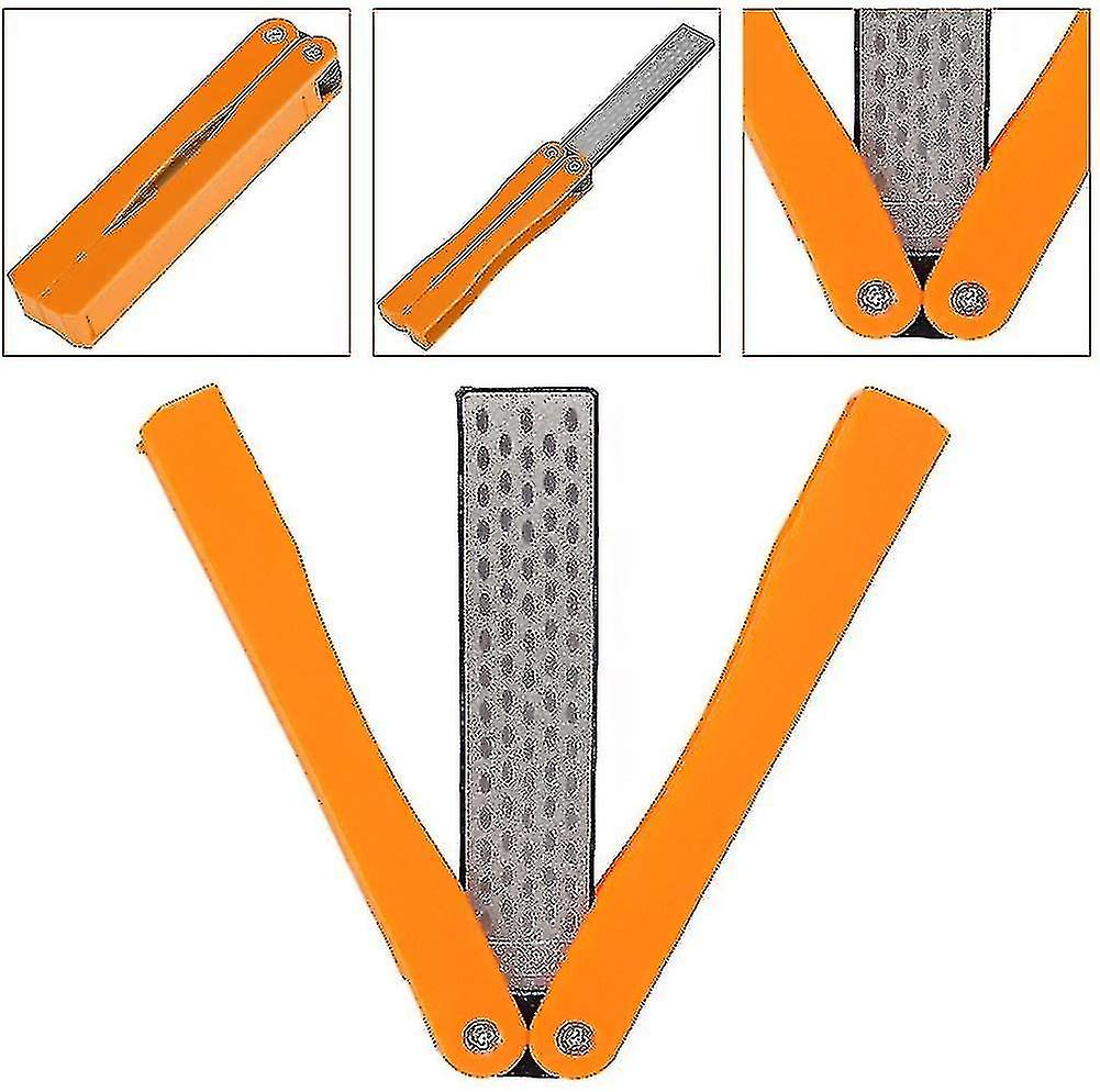 Portable Knife Sharpener Outdoor Double Edge Cutting Blade Sharpener Tools