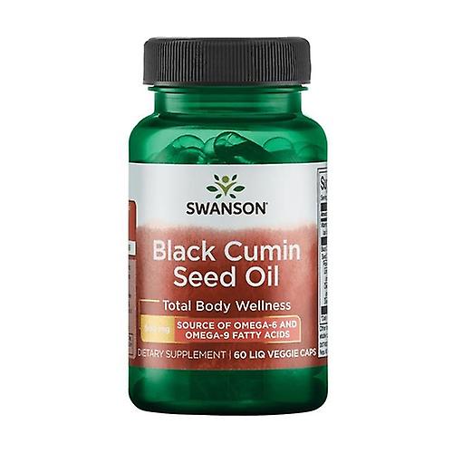 Black Cumin Seed Oil, 500mg 60 vegetable capsules