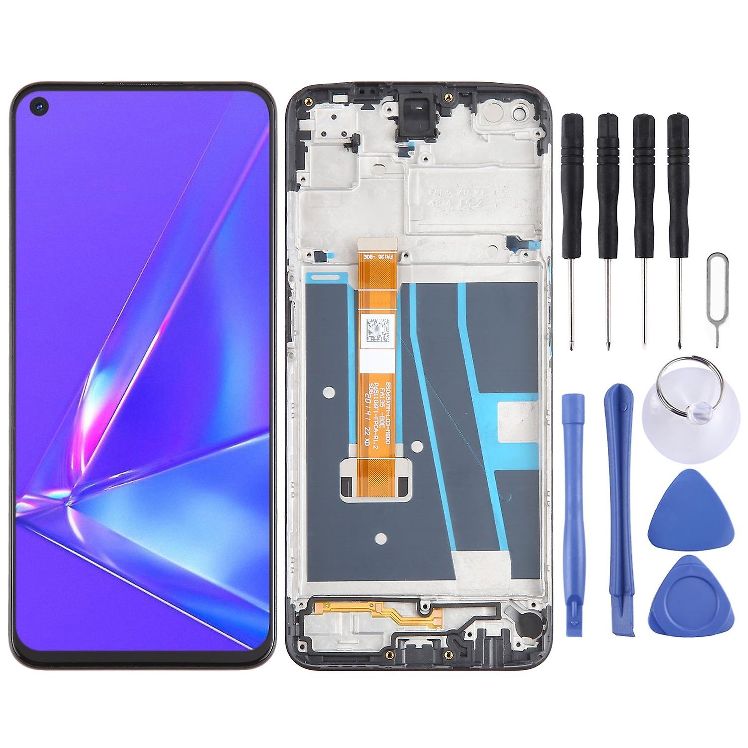 LCD + Touch Screen with Frame For OPPO A72 4G