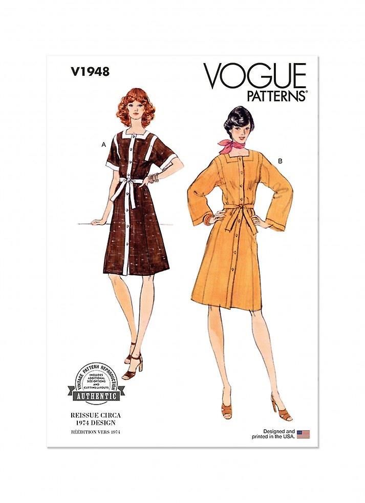 Vogue Paper Sewing Pattern 1948