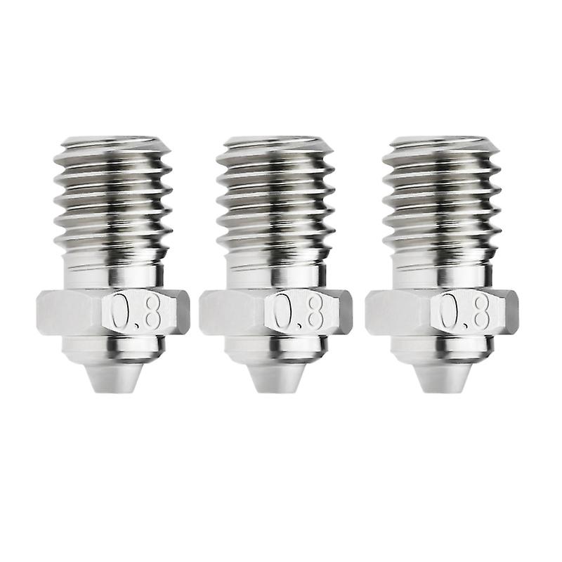 M6 Threaded 3D Printer V6 MYNozzle for HighTemperature Printing up to 550C