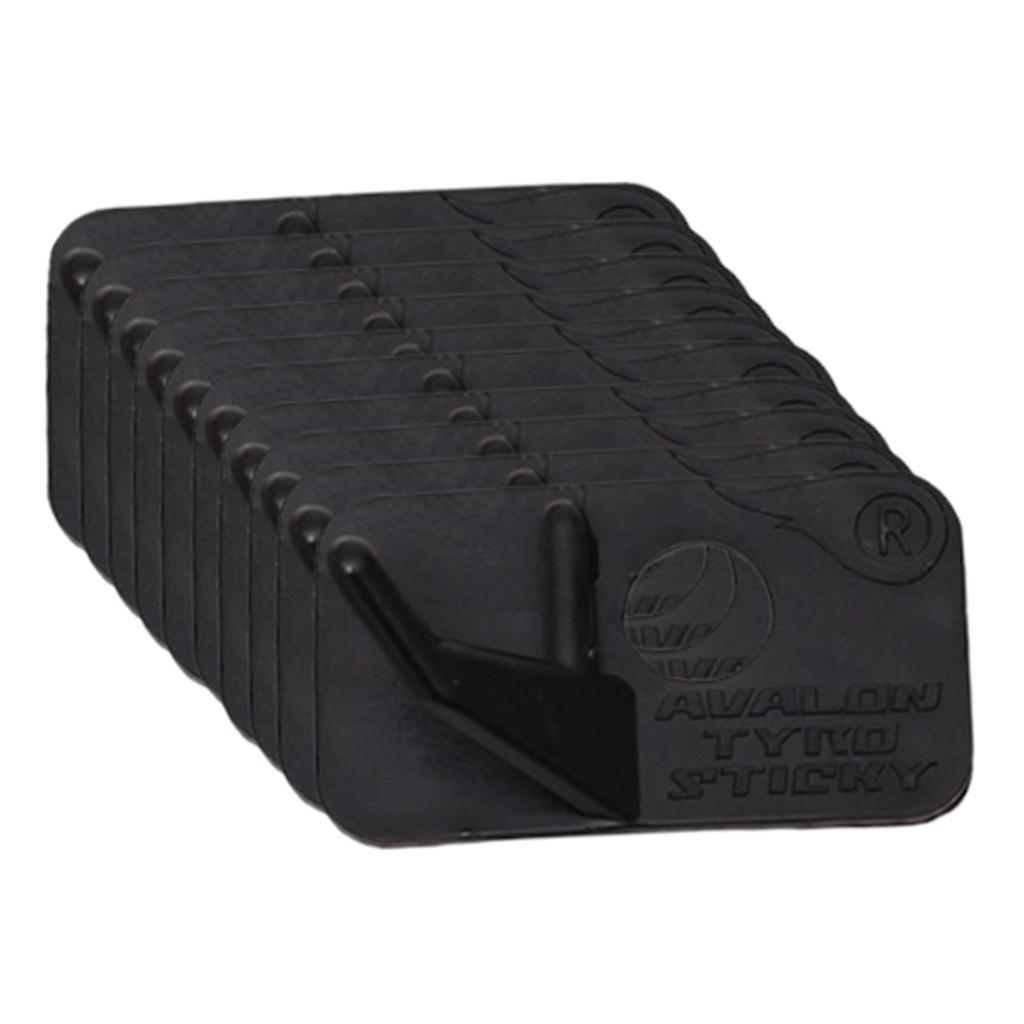 Pack of 10 Black Arrow Bow Rest Plastic Right Hand & Self-adhesive Back