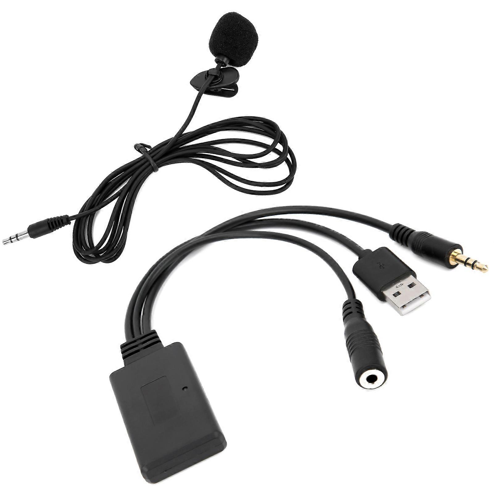 Bluetooth 5.0 Microphone Adapter Aux Cable 150cm for Z4 E60 E63 E64