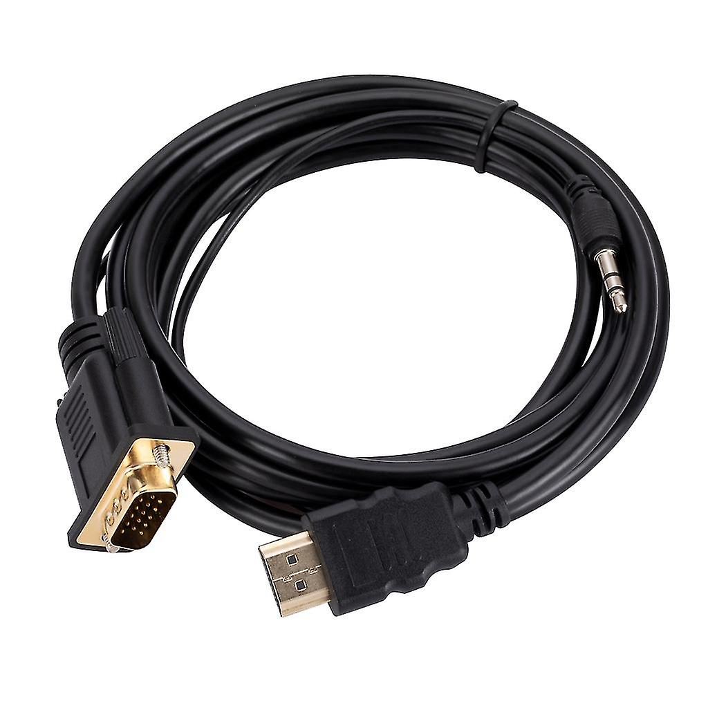 Hdmi-compatible To Vga 480i/480p/576i/576p/720p/1080i/1080p Input Resolution