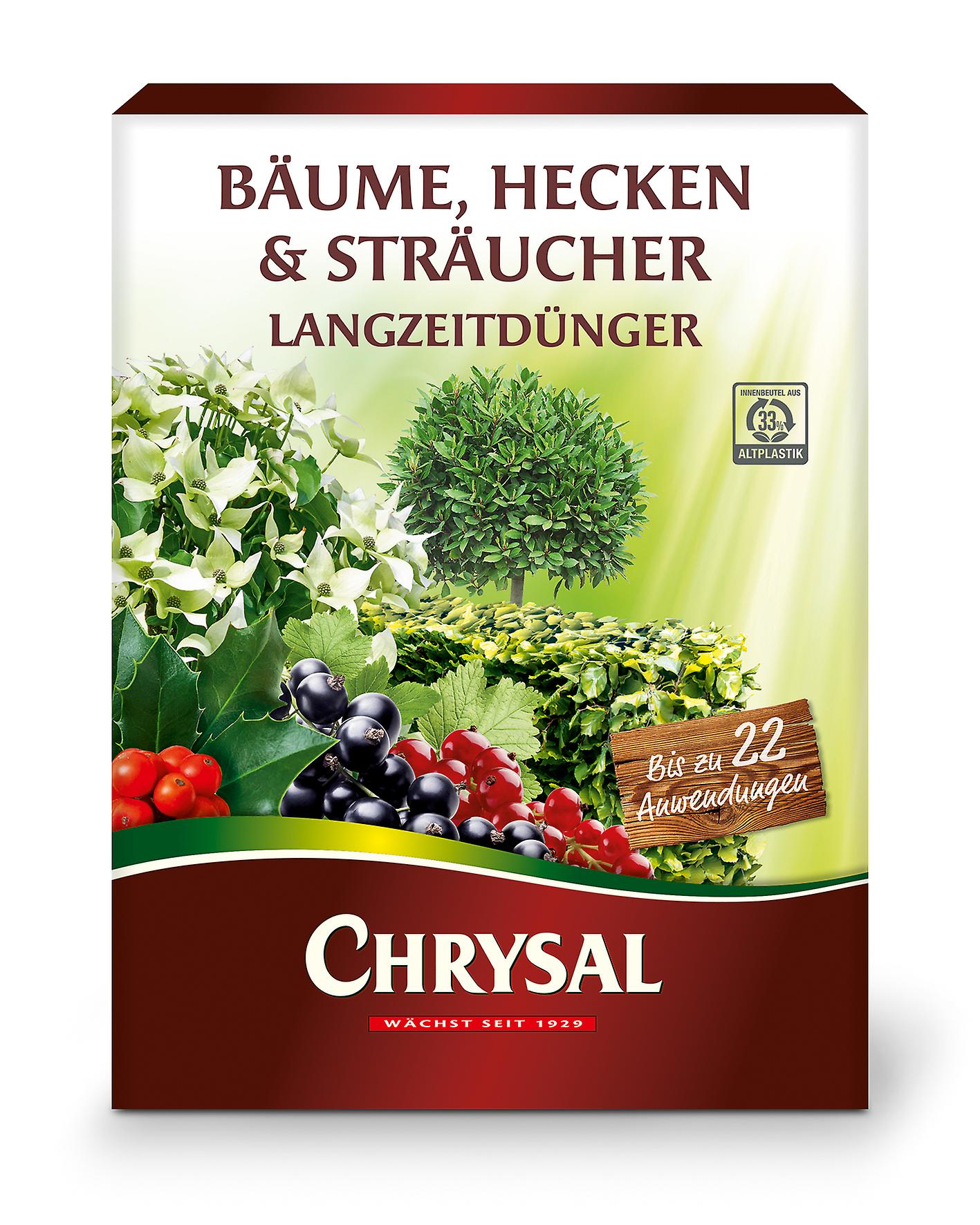 CHRYSAL Trees, Hedges & Shrubs Slow-release fertiliser, 900 g