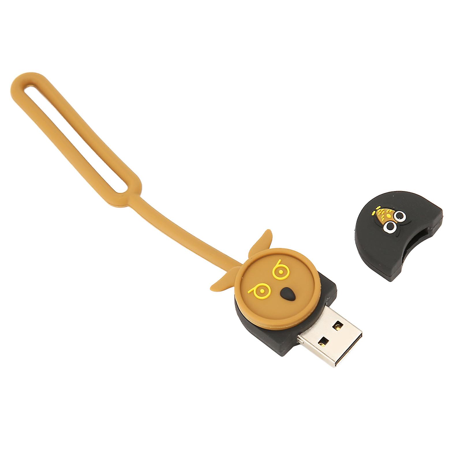 Cartoon USB Flash Drive Owl Style Standard USB2.0 Plug and Play High Speed Memory Thumb Stick for Backup Travel Office 64G