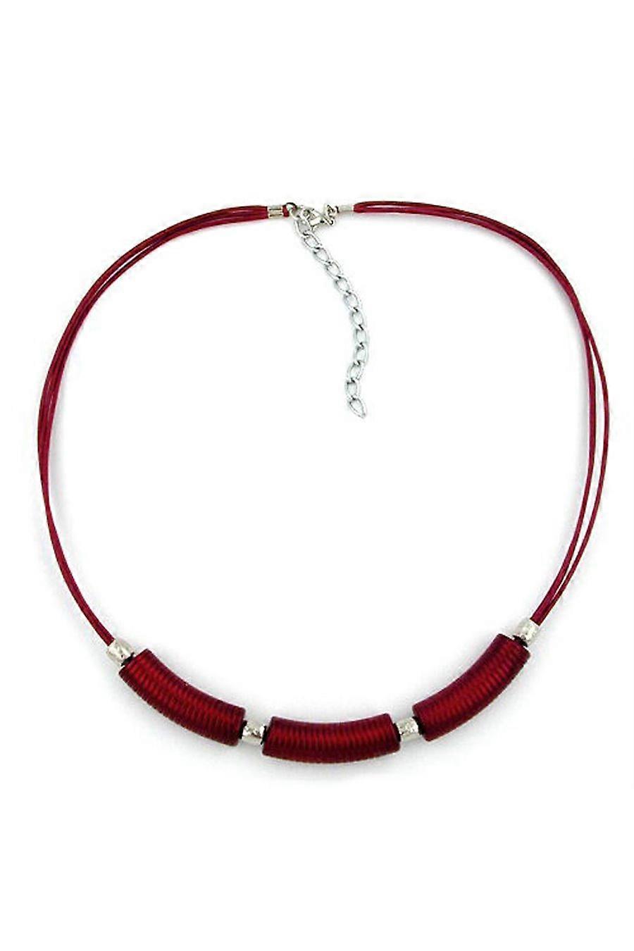 Necklace Bead-roll Red-metal 45cm - Gl02832