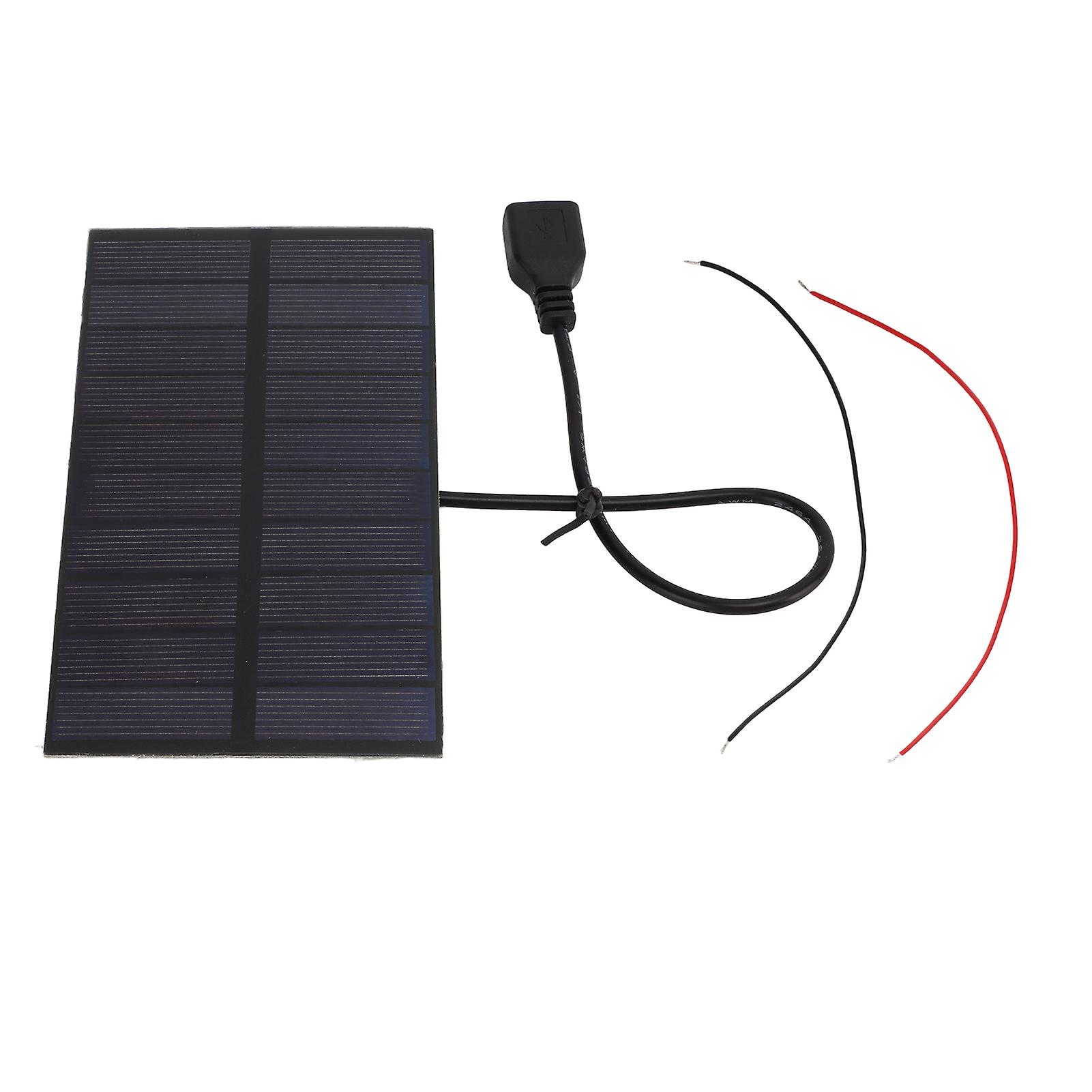 1.5W 5V Monocrystalline Silicon Flexible Solar Panels with USB Interface