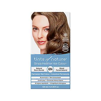 Tints of nature permanent hair colour 6n (natural dark blonde)