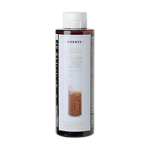Shampoo Fine hair without volume - Rice & Lime Protein 250 ml