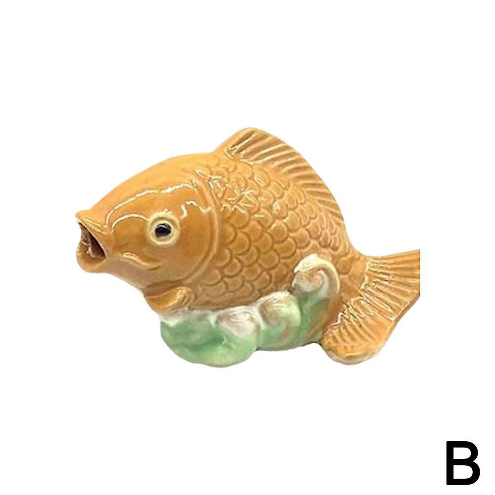 Ceramic Turtle / Fish Toilet Floor Bolt Covers Caps Decor