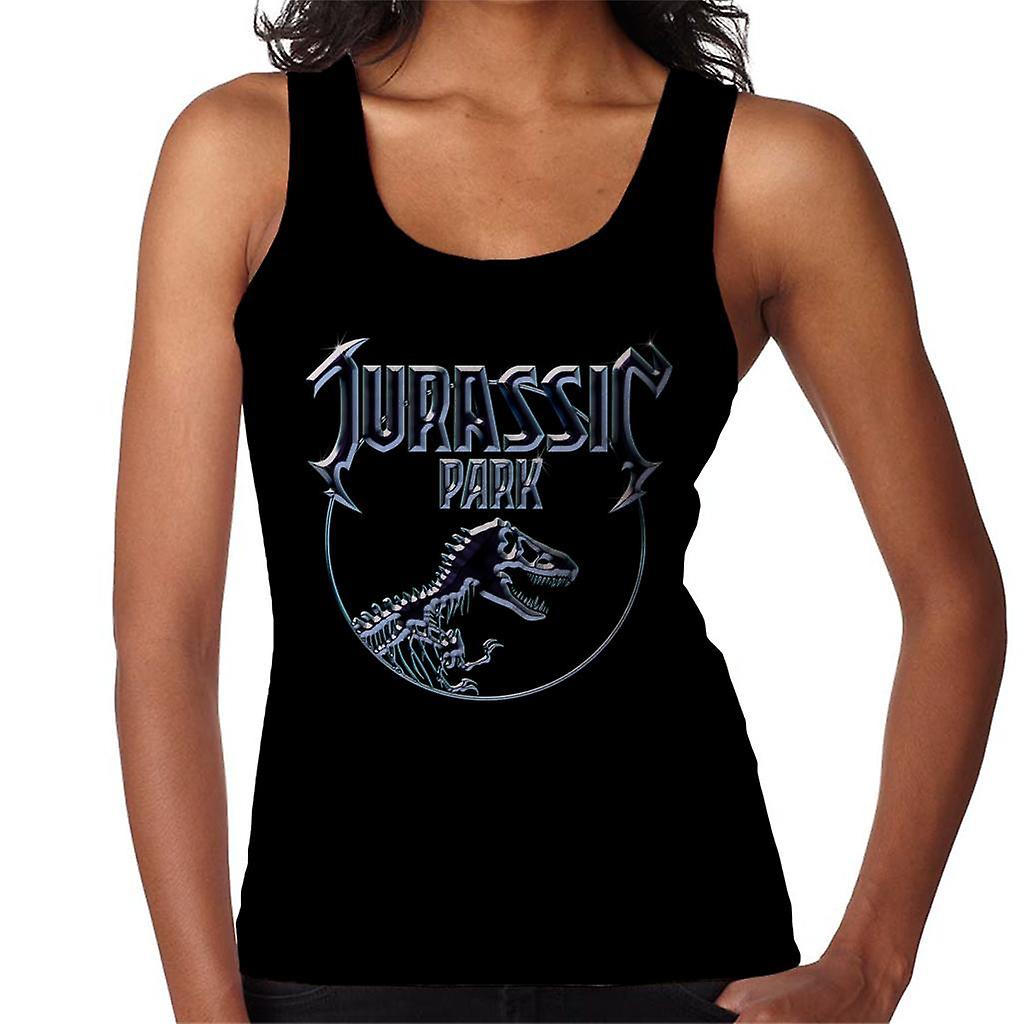 Jurassic Park Chrome Logo Women's Vest
