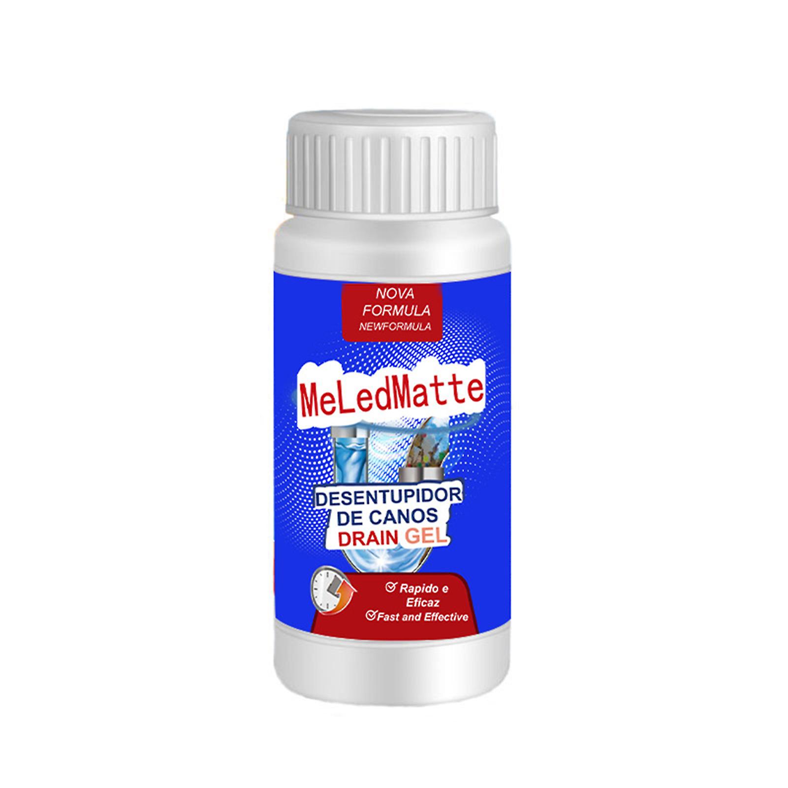 Meledmatte Powerful Pipe Dredging Agents Non-Irritating Sink Drains Cleaner for Multiple Pipes