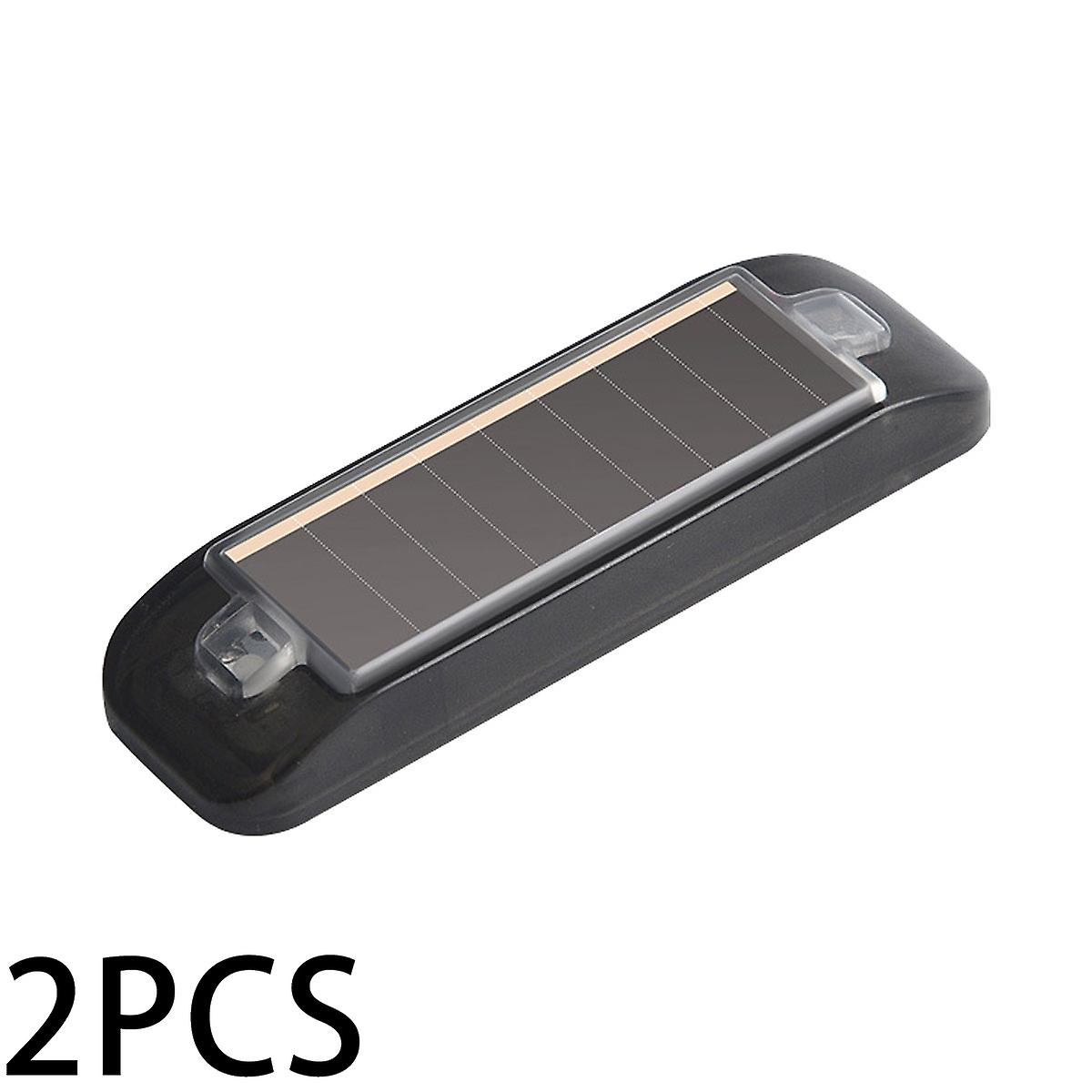 Motorcycles Car Mini LED Wireless Warning Anti-Theft Caution Light Prevent Rear-end Collision Solar Power Strobe Auto Accessorie