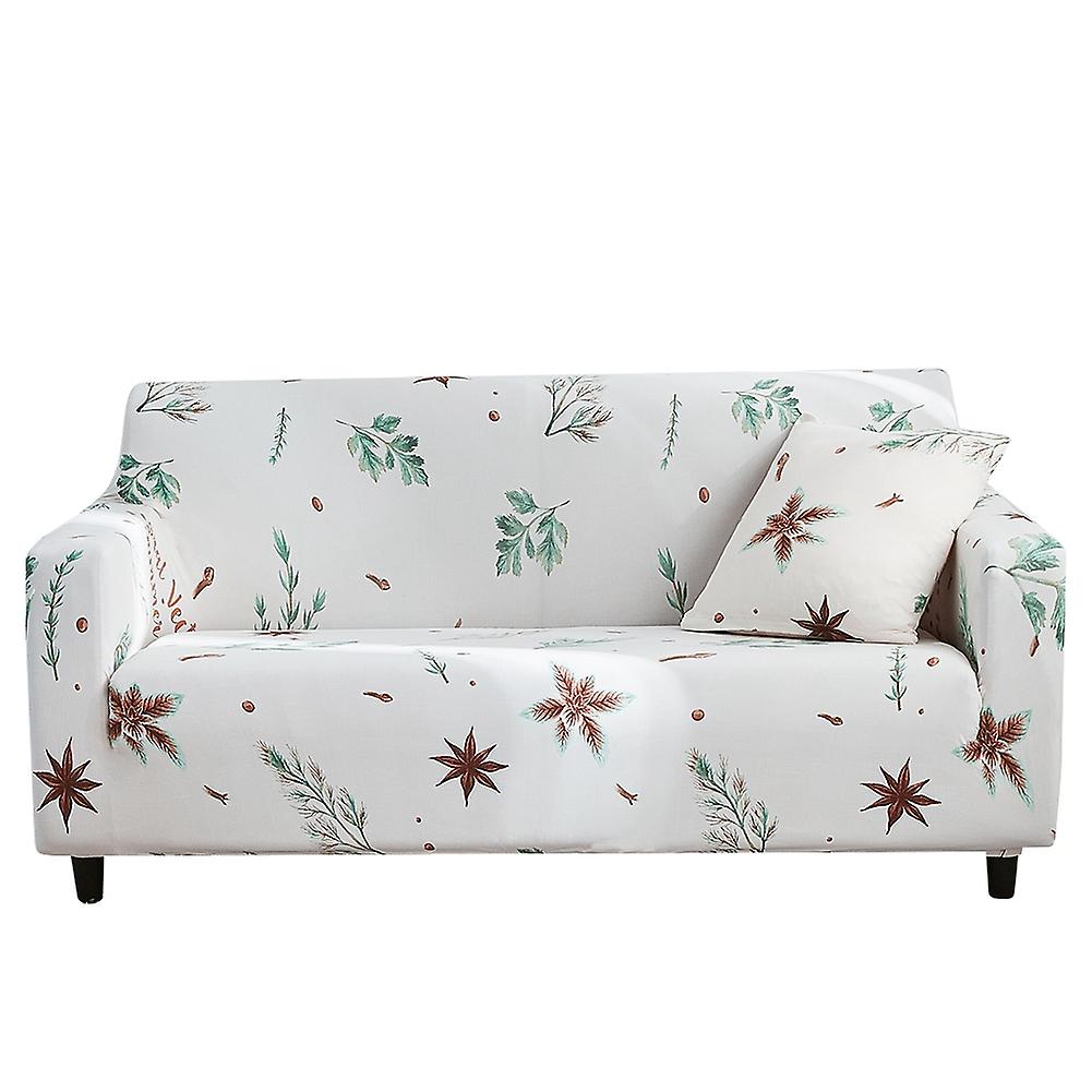 Fashionable Tree Leaf Pattern Sofa Cover Slipcover Protector Decor (for 2 Seat Sofa)