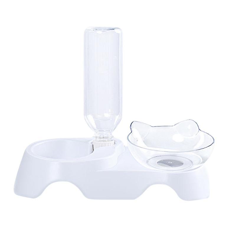 1pcs Dual Cat Feeder