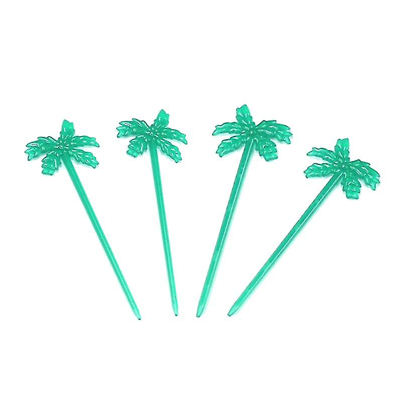 100pcs Palm Tree Cake Topper
