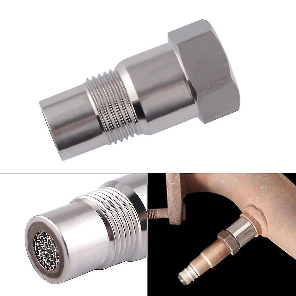 Universal Extension Filter Oxygen O2 Sensor Connector Extender Spacer Internal Thread M18*1.5 Stainl