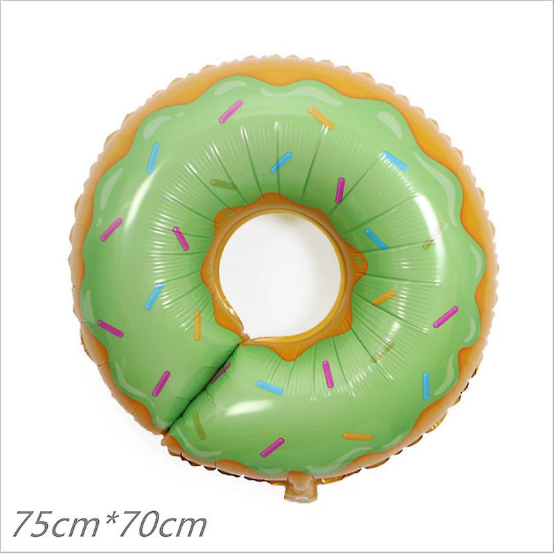 New Candy Ice Cream Shaped Aluminum Film Balloon Donut Aluminum Film Balloon Cartoon Balloon Toy