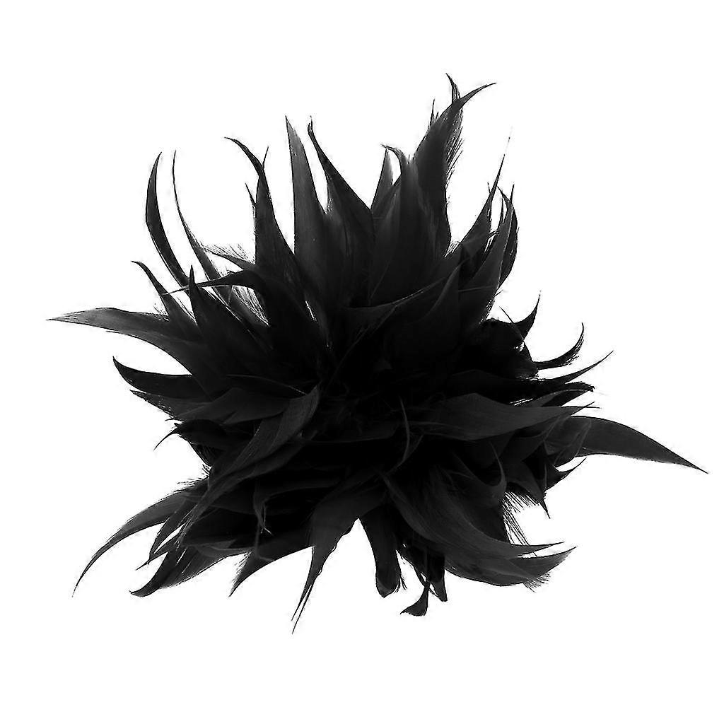 خمر ريشة باقة بروش اليدوية ريشة وشاح كليب دبوس أوزة ريشة