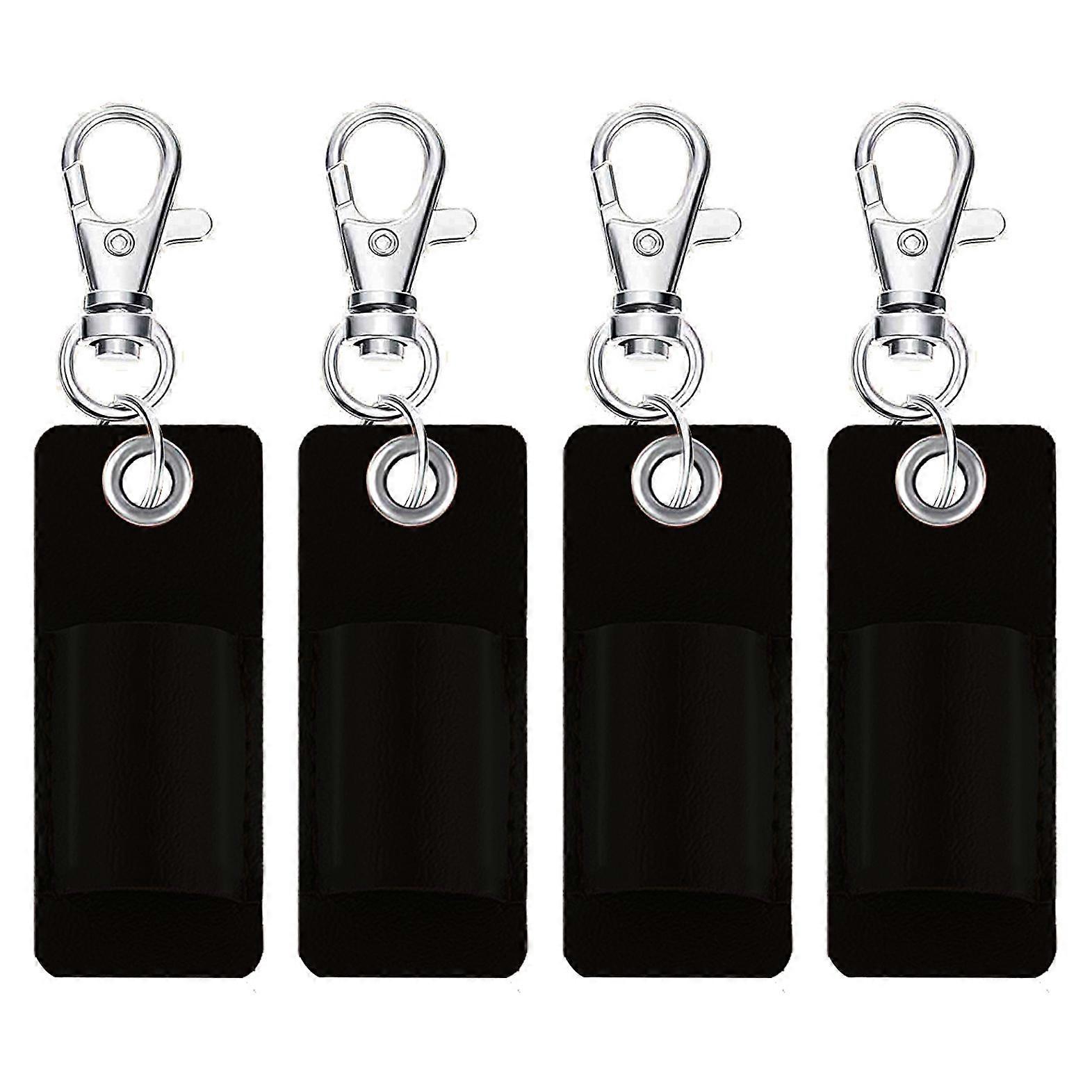 4 pcs pen holder portable keychain pencil holder