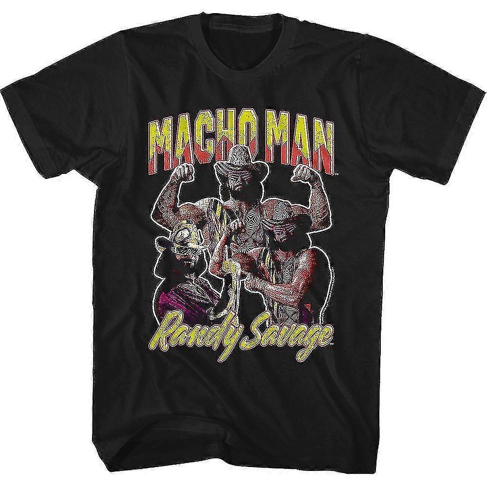 Collage Macho Man Randy Savage Camisa