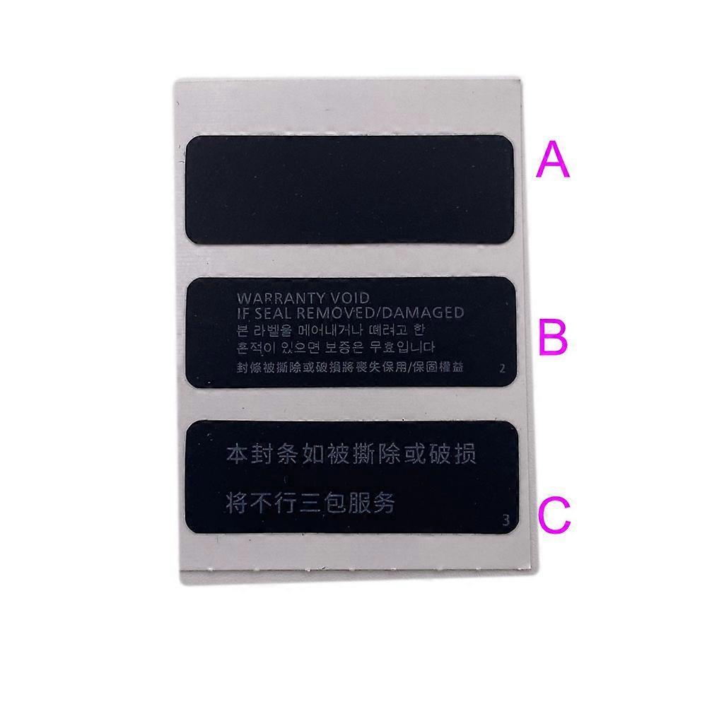 3 pezzi PS5 Console Case Etichette adesive Sigilli di garanzia - Accessori